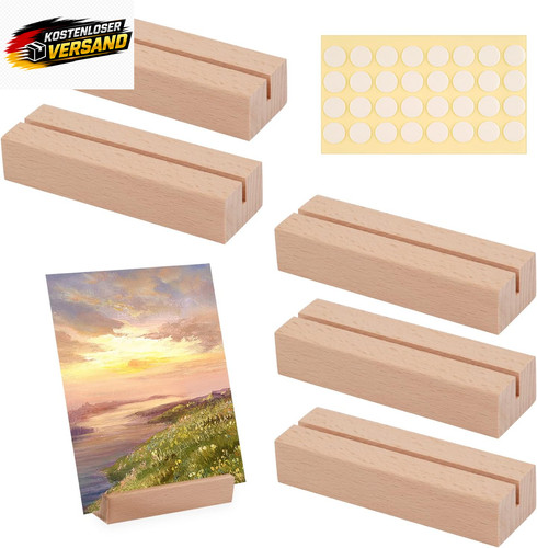Holz kartenhalter set stück - kartenhalter,