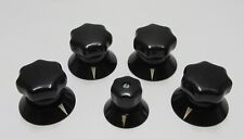 Vintage Klangfilm Siemens Bakelitknopf,  5 Stück ca. 60er Jahre, Verstärker