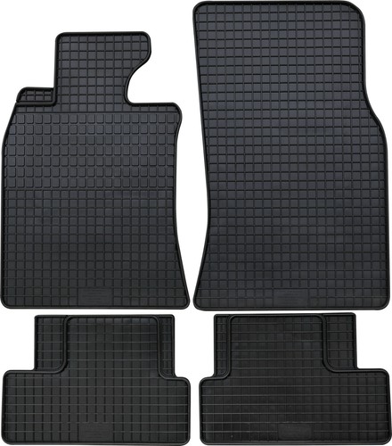 Gummimatten teile schwarz - gummimatten, 4-teile