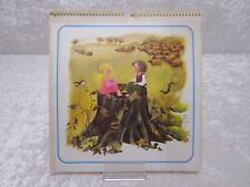 DDR Design Kinderkalender Anna Harf Märchen - Verlag Junge Welt - Vintage 1976