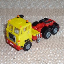 Volvo F88 (B) Solo-SZM 3-achsig 6x2 für Spur TT feuerrot / signalgelb (109)