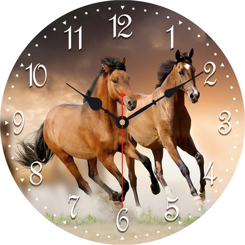 Wanduhr running horse - wanduhr, cm