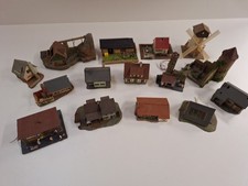 Faller  Vollmer H0  14  verschiedene Häuser  Burg  Ruine  Wind- und Wassermühle