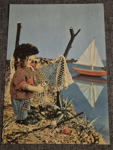 Postkarte meckie ddr - postkarte, 1961