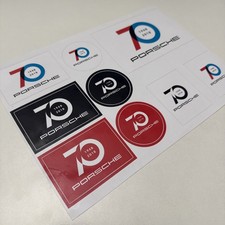 Aufkleber jahre porsche - jahre,