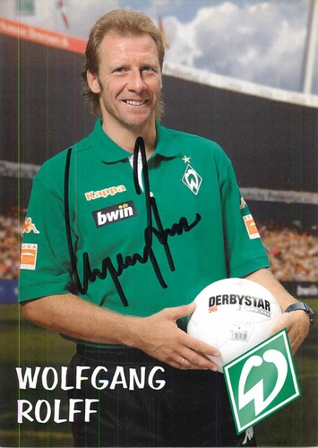 Autogramm wolfgang rolff - autogramm,