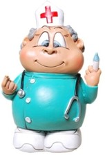 Spardose Krankenschwester