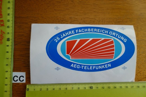 Alter aufkleber radio - aufkleber, tv