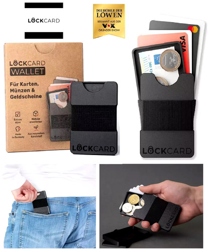 Lockcard geldbörse mini - geldbörse,