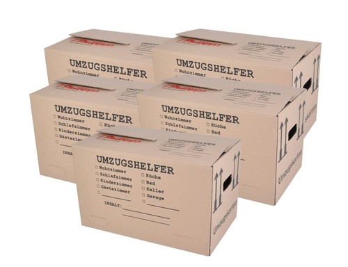 Umzugskarton stück bedruckt - 5,