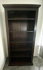 BÜCHERREGAL Regal Schrank KOLONIALSTIL Braun Dunkelbraun HOLZ Massiv 200x90x31