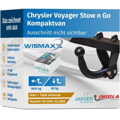 Anhängerkupplung imiola für - anhängerkupplung,