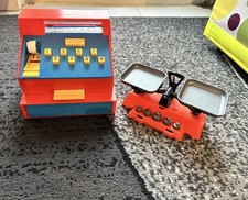 Spielzeug Kasse und Waage für Kaufladen - Kinder 