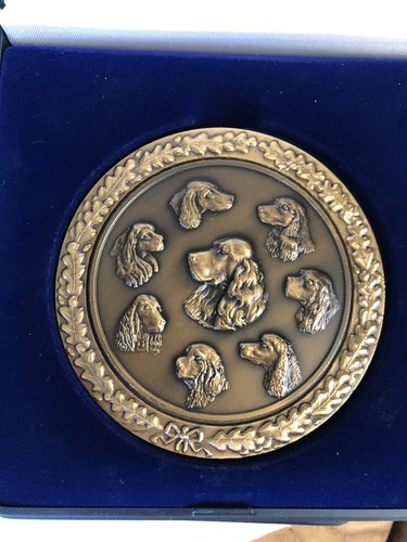 Schwere medaille der spaniel - schwere,