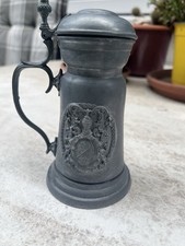 Zinnkrug mit Deckel von SKS