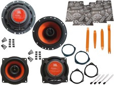 JBL Boxen für Opel Omega B V94 Bj 94-02 Tür vorne hinten Dämmmatte Bügel 720 W