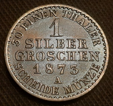 Preussen 1 Silbergroschen 1873 A