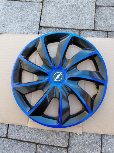 Radkappe zoll schwarz blau - radkappe,