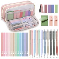 Schulsachen Set Mäppchen Rosa