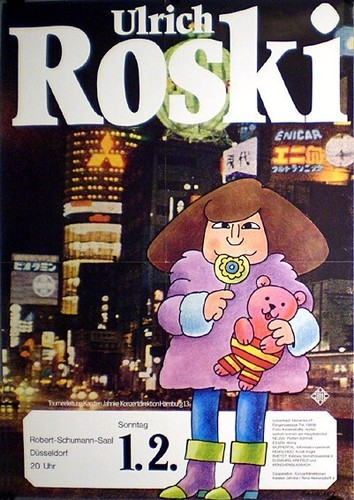 Ulrich roski konzertplakat - roski,