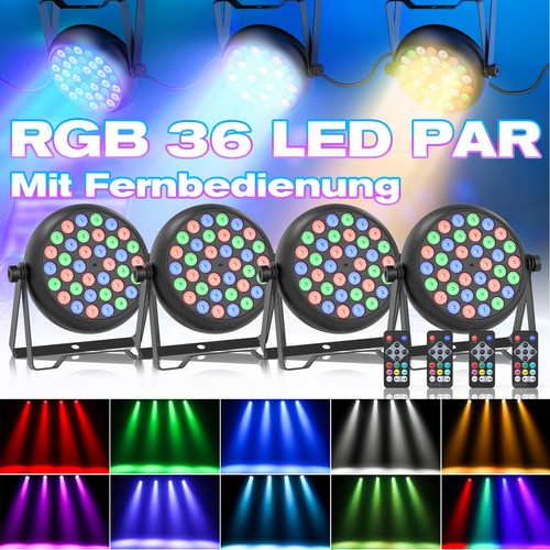 Led par strahler 36led rgb - 4x,