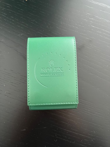Service box rolex aus grünem - service,