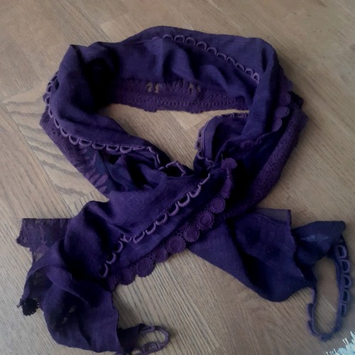 Opus schal mit spitze - mit,