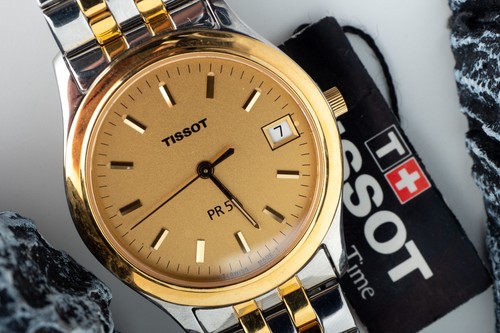 Vintage gold men - gold, tissot