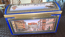 Blechdose, Spieluhr, Elisen-Lebkuchen Wixklwin, Sammlerstück