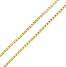 Schlangenkette  8K / 333 Gelbgold