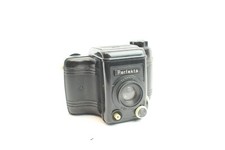 Perfekta Rollfilm-Kamera 6x6 Box-Kamera Achromat 1:7.7 f=80mm