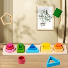 Montessori Holz Steckspiel &