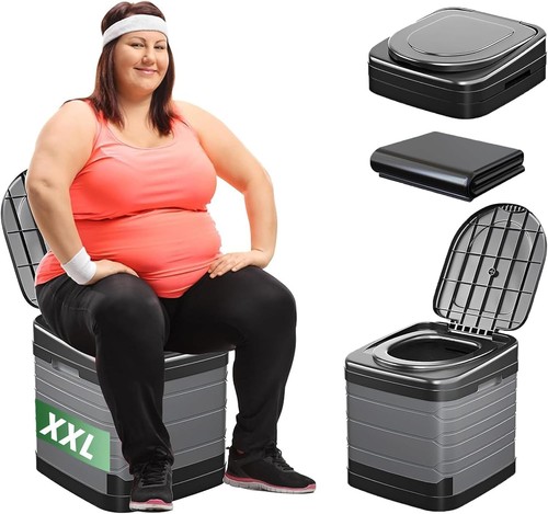 Campingtoilette faltbar xxl - faltbar,