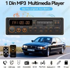 Retro Autoradio 1DIN FM AM RDS