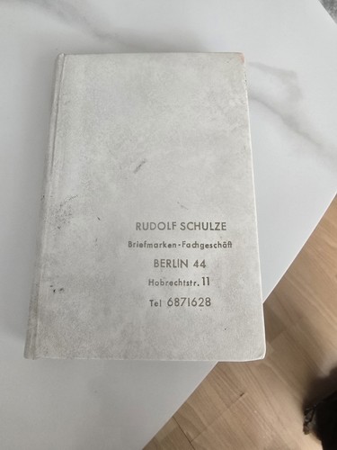 Briefmarken album mit marken - briefmarken,
