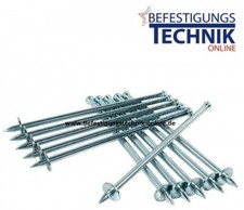 100 Beton Nägel NK S12 3,8x22mm für Bolzensetzgerät HILTI DX-300 DX-400 DX-450