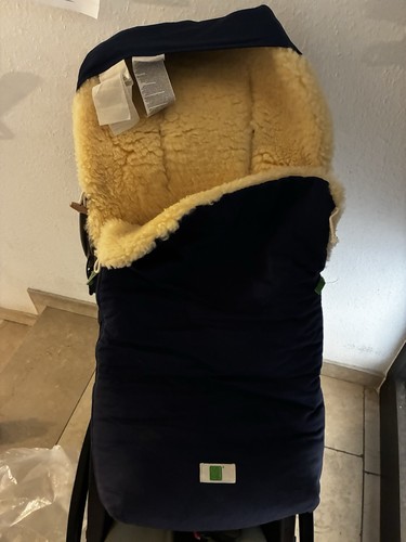 Lammfell fußsack für - lammfell,