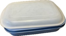 Tupperware Ultra Plus Auflaufform Kasserolle Eckig Bräter 3,5 L Deckel 1,75 L