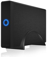 RAIDSONIC ICY BOX Gehäuse für 3,5" SATA HDD zu Type-C- USB 3.1, 10 Gbit/s, Type-