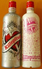 2 KILLEPITSCH (Düsseldorf) Sammlerflaschen Sonderedition leer