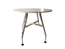 Vitra Stehtisch Ad hoc Platte Melamin Soft Light Weiß