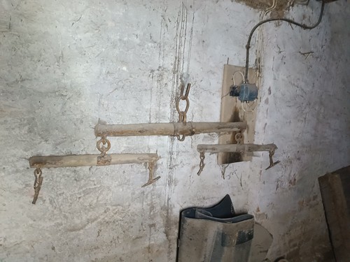 Antikes altes zuggeschirr - altes,