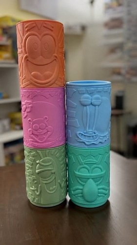 Spongebob tiki becher set - spongebob,