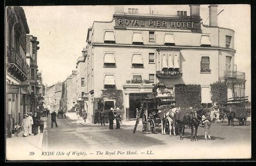 Ansichtskarte ryde the royal - the,