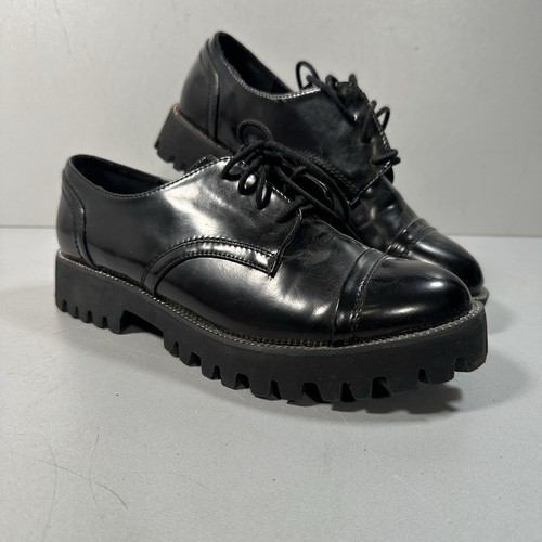 Damen plateau schnürschuhe - damen,