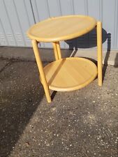 Serviertisch Bartisch - Holz - zerlerbar - vintage - drehbare Tischplatte