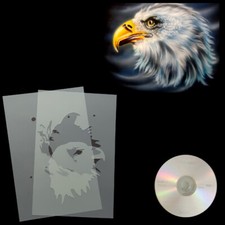 Airbrush Schablone Step by