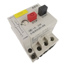 AEG MBS25 Motorschutzschalter 1,6-2,5A + Hilfsschalter HS 9.11