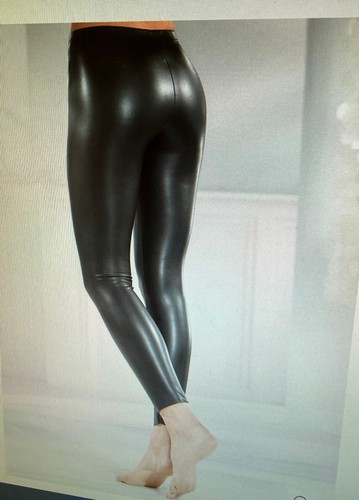 Lederimitat leggings glänzend - lederimitat,