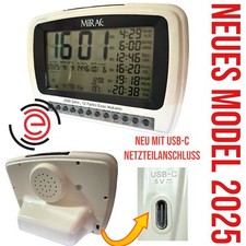 ✅MIRAC TISCH⭐️Automatische Azan Uhr Auto Islamic Azan Clock Otomatik Ezan Saati